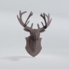 Villy The Deer – White_Deer_wall_Front_View