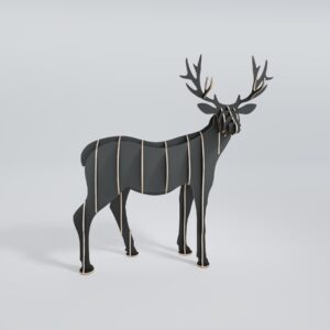 Woody The Deer – White_Deer_Exterior_Front_View