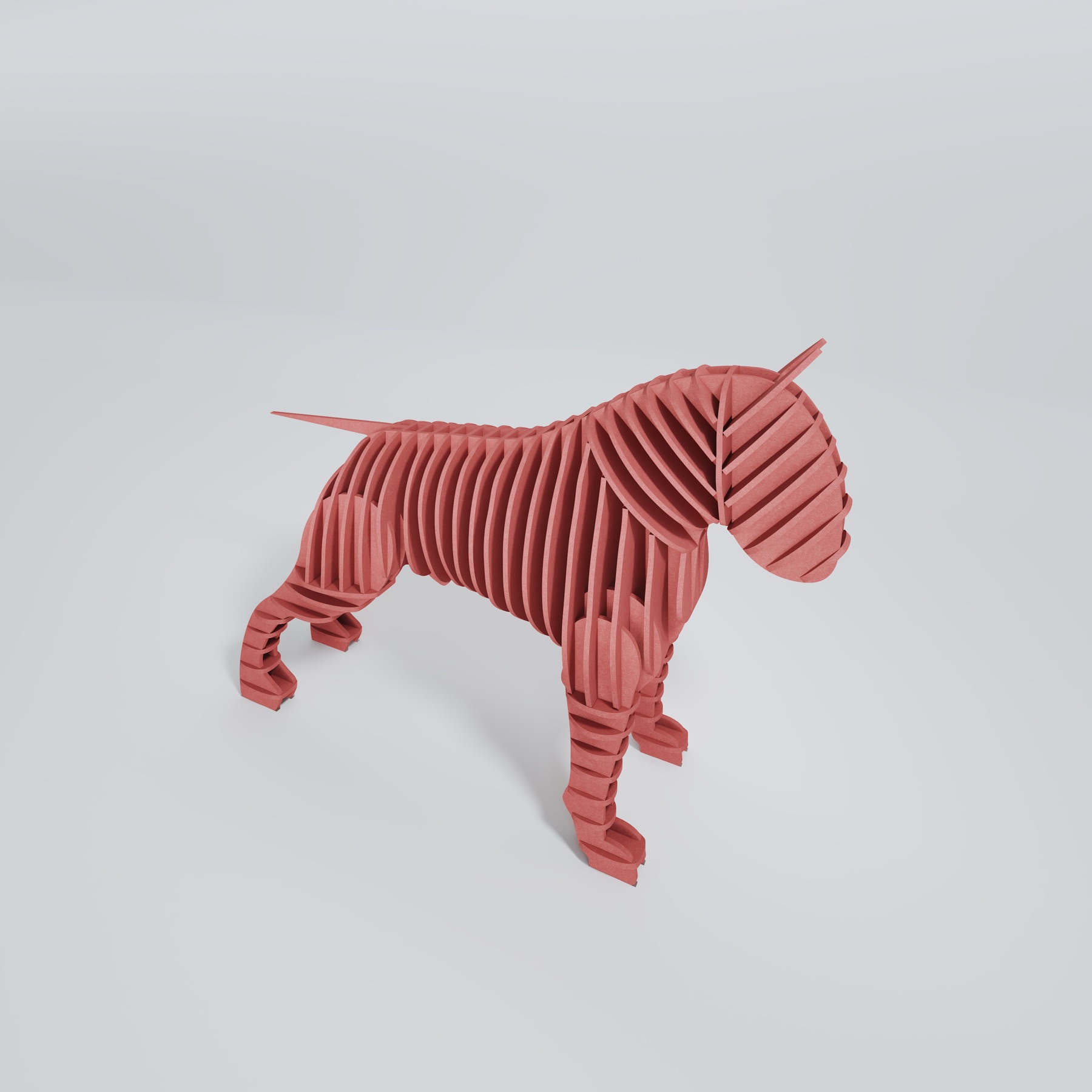 Ozzy the Bull Terrier – White_Dog_Side_View