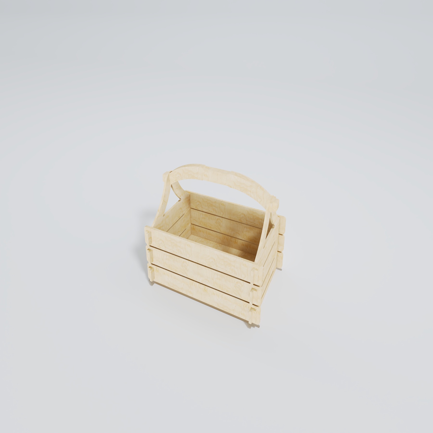 Armada Wood Basket – Wooden_Basket_Side_View
