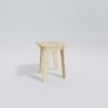 Vanika Stool – White_Vanika_Stool_Front_View