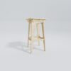 Vanika Bar Stool – White_Vanika_Bar_Front_View