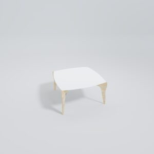 Otto Coffe Table – White_Otto_Coffee_Front_View
