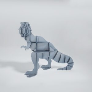 Toby T-rex Dinosaur – White_T-Rex_Front_View