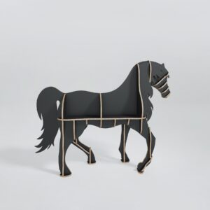 Charisma The Horse – White_Horse_Interior_Front_View