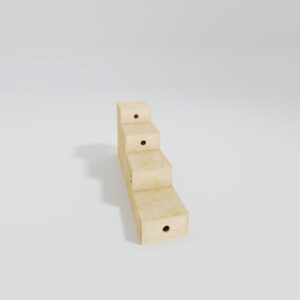 Abby DIY Dog Stairs – 03. ABBY_Front_View